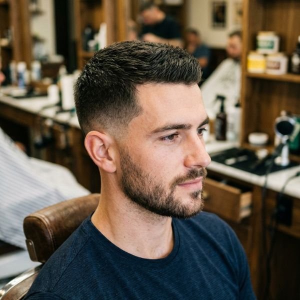 Crew Cut with Low Taper