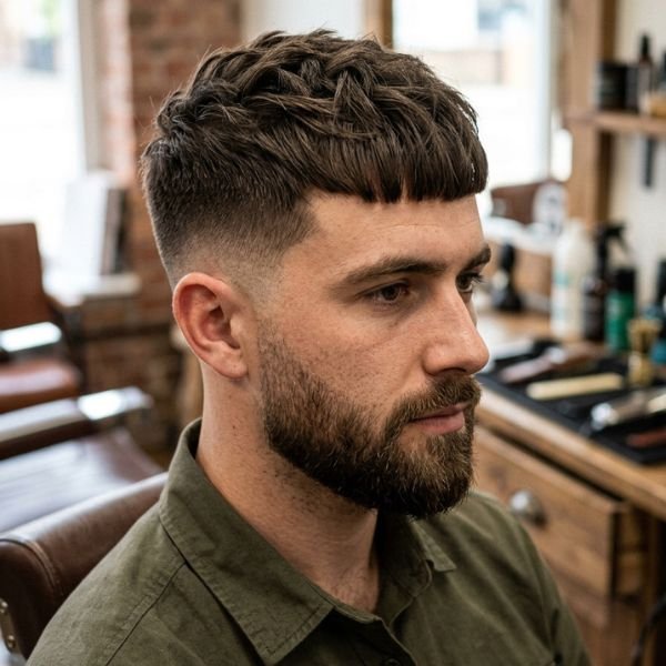 French Crop with Low Taper