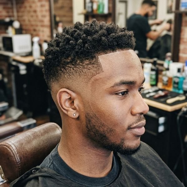 High Taper Fade Haircut
