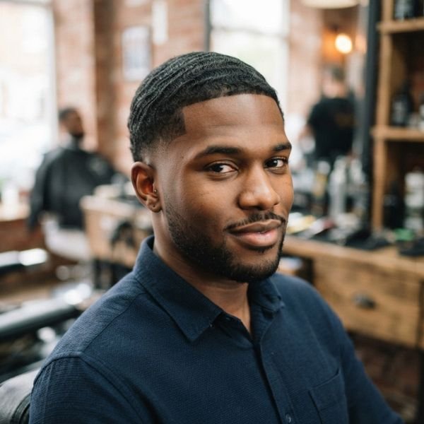 Professional Wavy Low Taper Fade