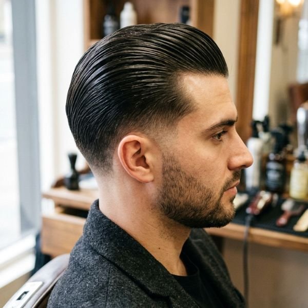 Slick Back with Low Taper