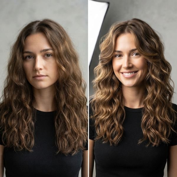 Why Wavy Hair and This Cut Go Together