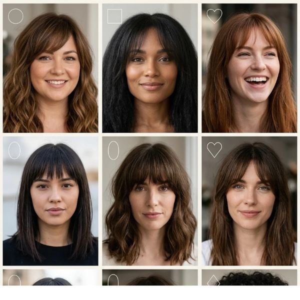 Best fringe for your face shape