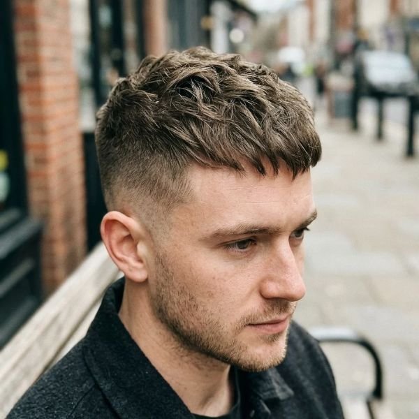 Short, textured and buzzed tops