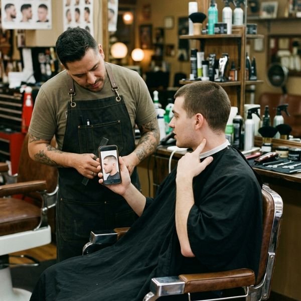 How to ask your barber for a low taper fade buzz cut