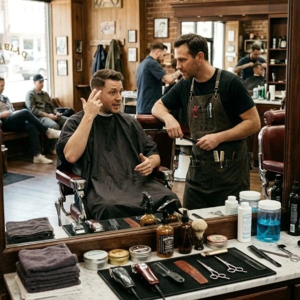 In the barber’s chair_ what to ask for and what to expect