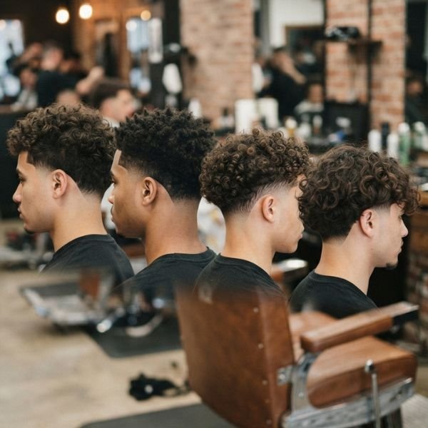 Low Fade Styles for Curly Hair