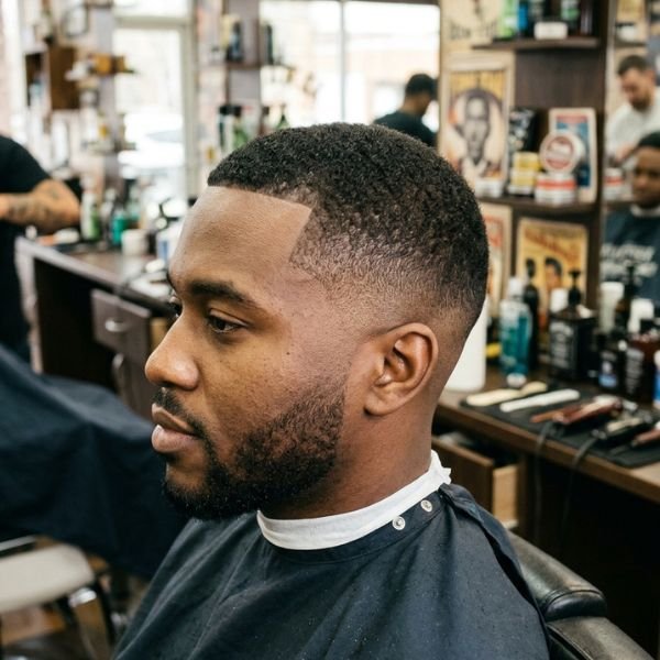 Low Fade with Short Hair