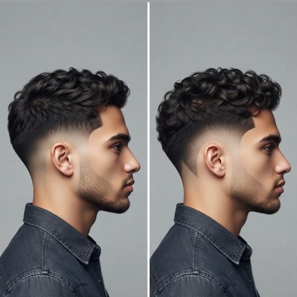 Low Taper vs Burst Fade