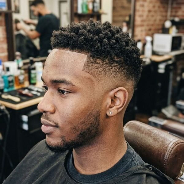High Taper Fade Haircut
