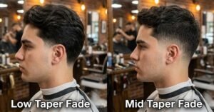 Low Taper Fade vs Mid Taper Fade
